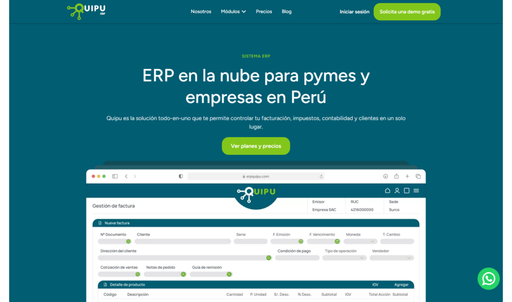 Quipu ERP